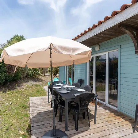 Maison Avec Piscine A Parentis-en-born, Pres Du - 3 Chambres, Terrasse Et Wifi Inclus - Fr-1-319-572